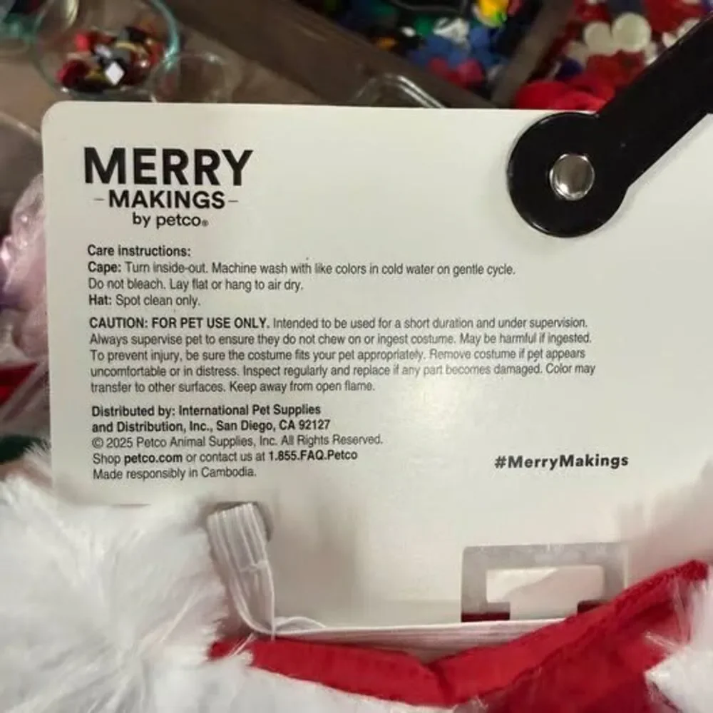 Merry Makings by Petco Pet Santa Suit